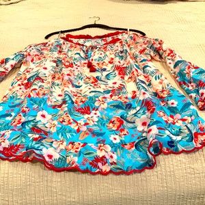 Johnny Was Cold shoulder blouse